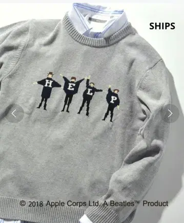 SHIPS x The Beatles 니트