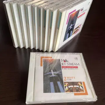 JET STREAM CD 10장 (미사용 미개봉 8장) JAL 성달야