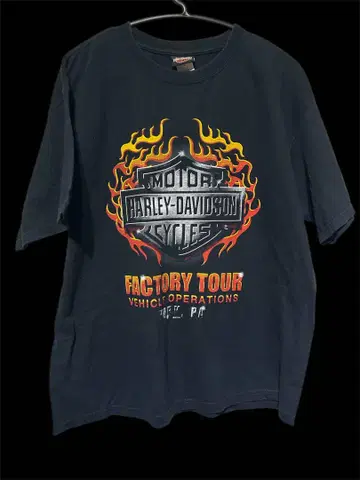 L 사이즈 Harley-Davidson 티셔츠