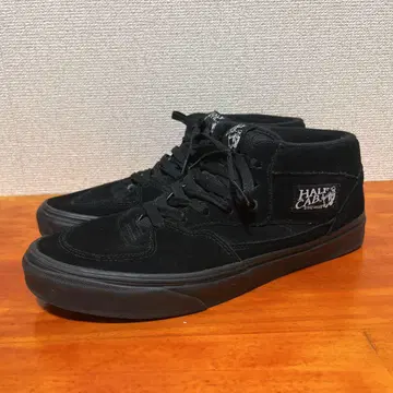 새상품급 반스 HalfCab 하프 캡 블랙 29cm