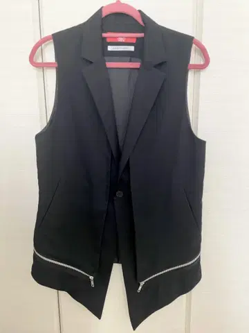 남성용 블랙 베스트