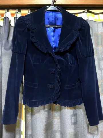 모와티에 Moi-meme-Moitie 벨벳 자켓 mana님 파랑