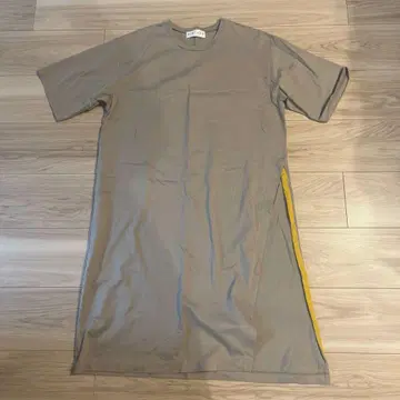 RIM.ARK Side slit bicolor tops 그레이 36