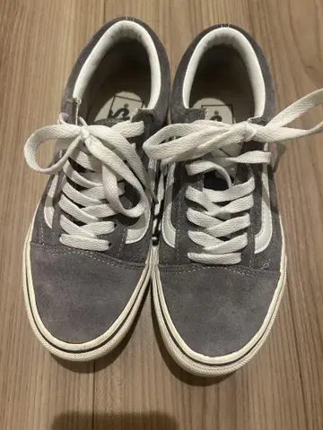 Vans 그레이 스웨이드 스니커즈