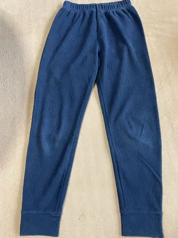 엠포리오 아르마니 네이비 지퍼 스웨트 팬츠