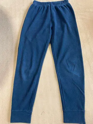 엠포리오 아르마니 네이비 지퍼 스웨트 팬츠