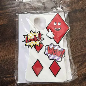 트위스테 카드놀이 다이아 무늬 스마트폰 커버 iPhone12/12pro