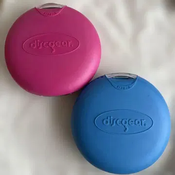 discgear 디스크 케이스 핑크 파랑 세트 A