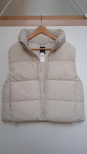 GAP 갭 빅 퍼프 크롭 베스트
