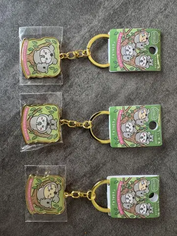 치이카와(먼작귀) 지역 한정 키링 호주 한정판/코알라 3종 세트