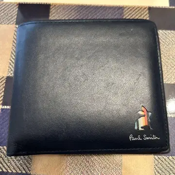 폴스미스 Paul Smith 지갑 접이식 지갑 토끼 네이비