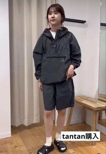 L.L.Bean 그레이 아노락 후드티 마운틴 후드티 후드 부착