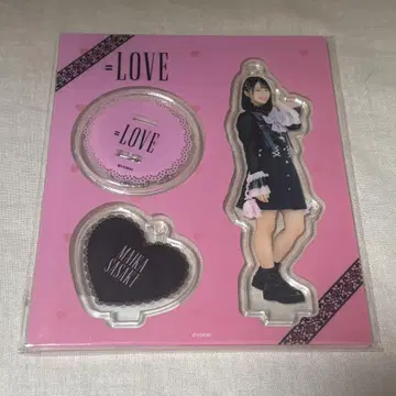 =LOVE 이코라브 사사키 마이카 슈키피 아크릴 스탠드