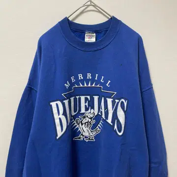 JERZEES MERRILL BLUEJAYS 스웨트 셔츠