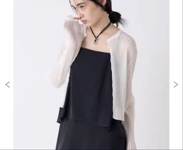 완판템 MIESROHE 미에스로에 시어 스트라이프 니트 가디건