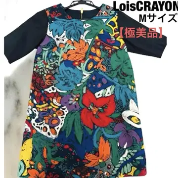 [컨디션 최상] LoisCRAYON 로이스크레용 대형 꽃무늬 고급 상의