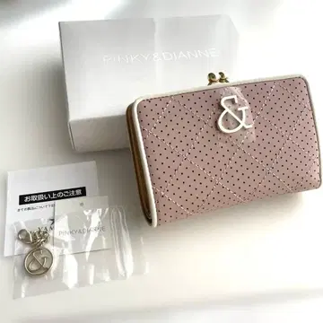 가격 인하 핑키&다이앤 이단 접이식 가마구치 지갑
