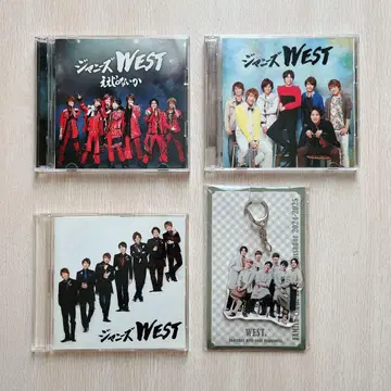 WEST. 패밀리 클럽 스토어 아크릴 키링 & 에에쟈나이카 3형태 CD