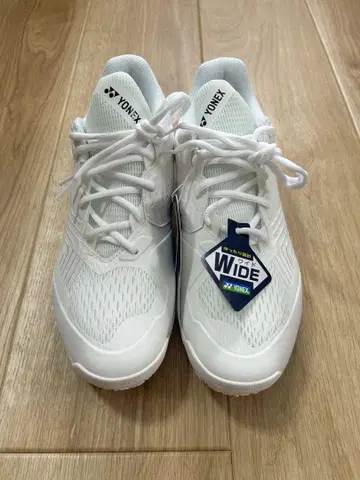 YONEX SONICAGE 와이드 화이트 테니스화
