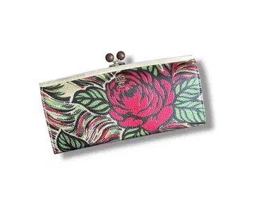 안나수이 장지갑 가마구치 장미