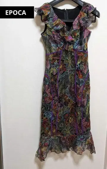 EPOCA 에포카 실크 100% 멀티 컬러 페플럼