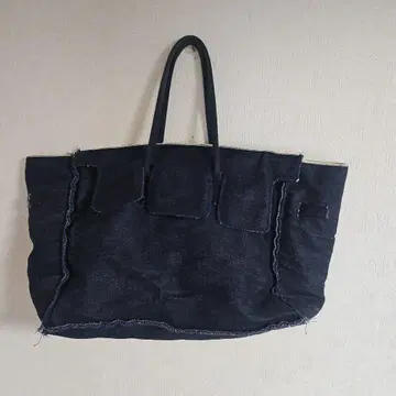 SEA 다크 데님 토트백 made in japa