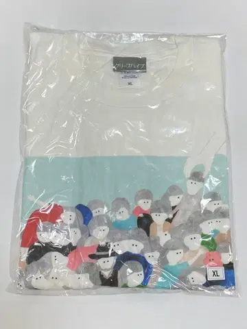 크리프하이프 T셔츠 10주년 굿즈 새상품 미개봉 XL 완판템