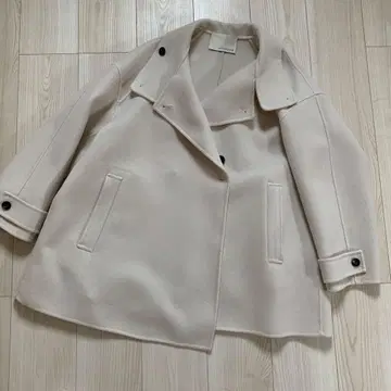 uncrave 더블 브레스트 코트