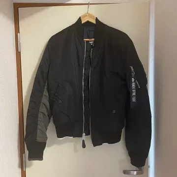 MA-1 플라이트 자켓 블랙 리버서블