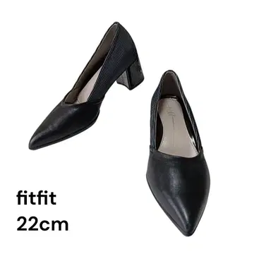 핏핏 포인티드 힐 스니커 바이컬러 3E 22cm