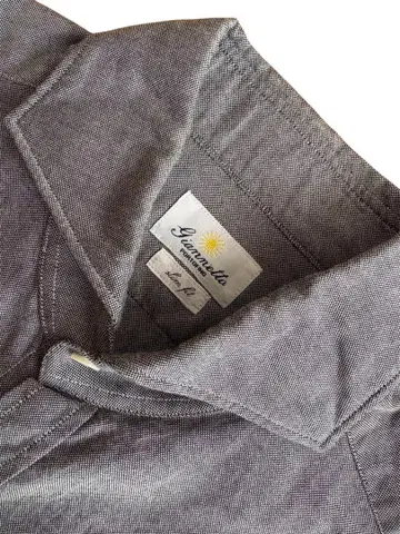 GIANNETTO / SLIM FIT / 코튼 네이비 셔츠