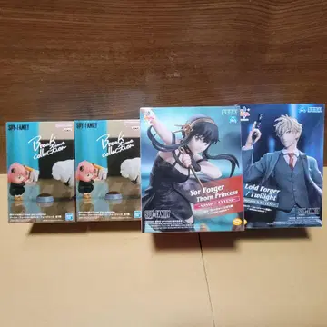 SPY x FAMILY 로이드 요르 아냐&본드 4체 세트