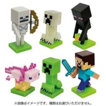 마인크래프트 바빙 피규어 전 6종 세트 마인크래프트