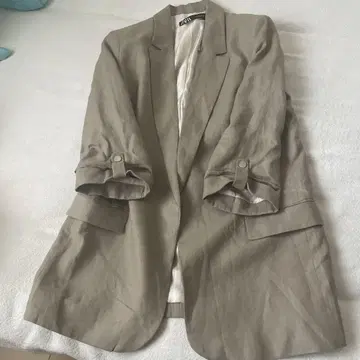 ZARA 베이지 테일러드 자켓 L 사이즈