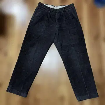 DOCKERS 코듀로이 블랙 페이드 W34 L29