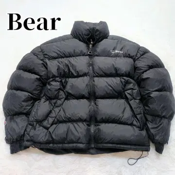 Bear 베어 블랙 리버서블 다운 자켓 블랙 USA제