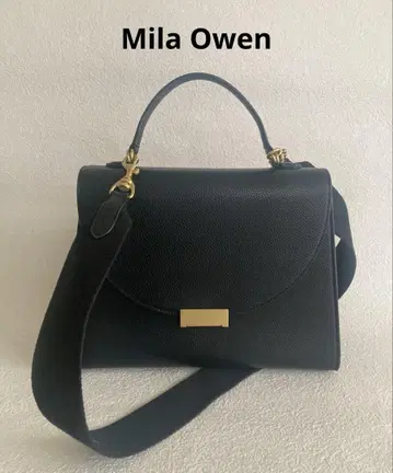 컨디션 최상 Mila Owen 토트백 입학식 졸업식 식전 포멀