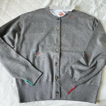 새상품 HELLO KITTY UNITED ARROWS 가디건 그레이
