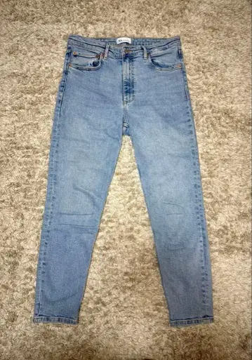 ZARA 라이트 블루 스트레이트 데님 EUR 42