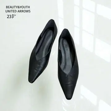 새상품급 BEAUTY&YOUTH 플랫슈즈 23cm 유나이티드 애로우즈