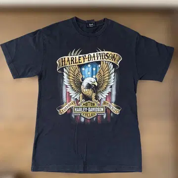Harley-Davidson 할리 T셔츠 블랙 M USA제