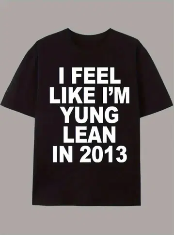 Lean t셔츠 us 스트릿