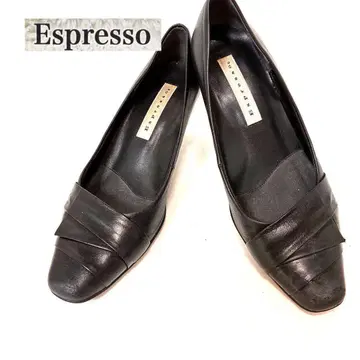 Espresso 에스프레소 블랙 펌프스 23.5cm
