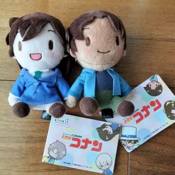 명탐정 코난 봉제 인형 2체 후와푸치