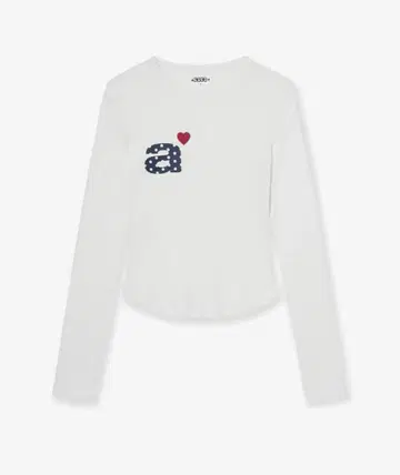 aeae 긴팔 상의 도트 무늬