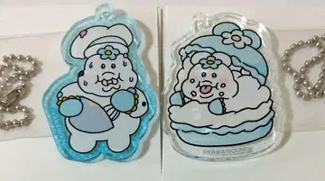 파라다이스 카페 넙차무 아크릴 키링 2개 세트 스이파라