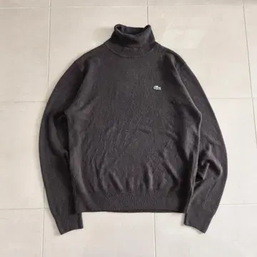 LACOSTE 라코스테 터틀넥 니트 브라운 6