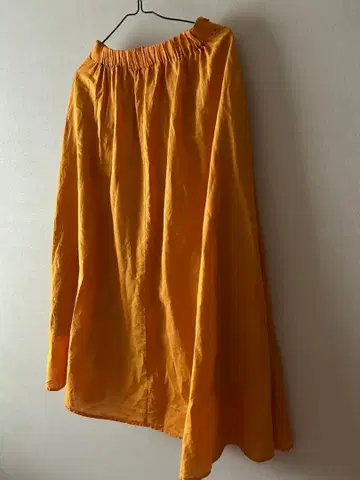 spick and span 린넨 네이비 개더 플레어 SK 36