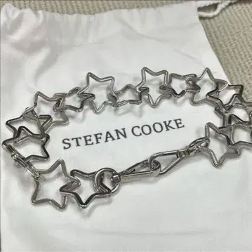 STEFAN COOKE 별 모양 지갑 체인 45cm