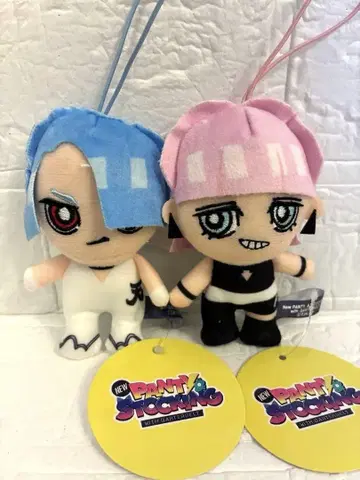 New PANTY & STOCKING 마스코트 봉제 인형 GIGO 2종